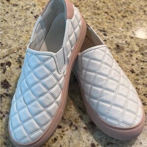 Tory Burch White Quilted Sneakers